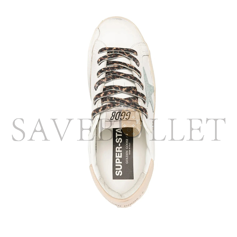 GOLDEN GOOSE SUPER-STAR LEATHER SNEAKERS 